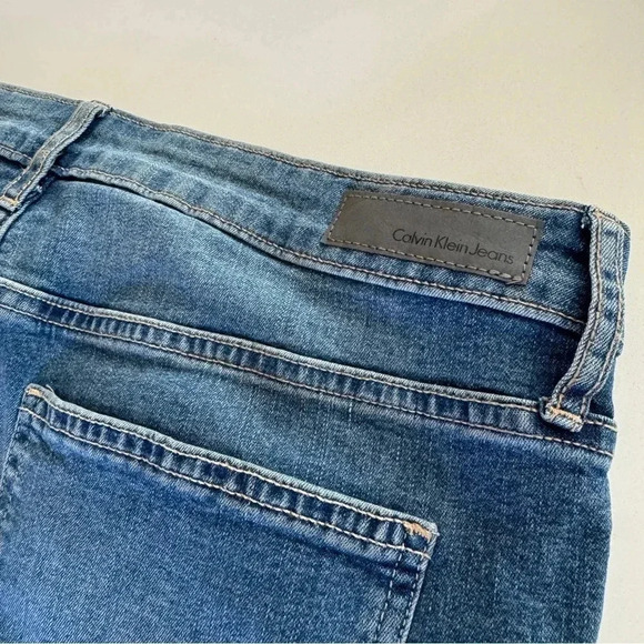 Calvin Klein Jeans - Slim Boyfriend Women's 29/8 Blue Denim - Picture 3 of 5
